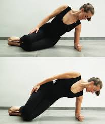 Side bend Pilates Side bend exercise